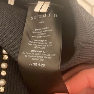 Sandro Paris black mini skirt. New with tags!